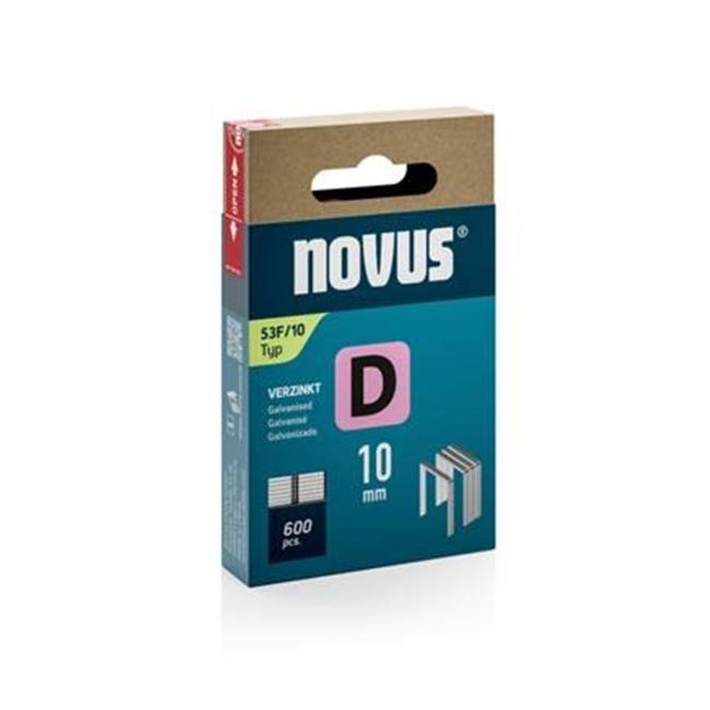 [NO420376] Novus Büroklammern 53 F/10 • 600 Stück