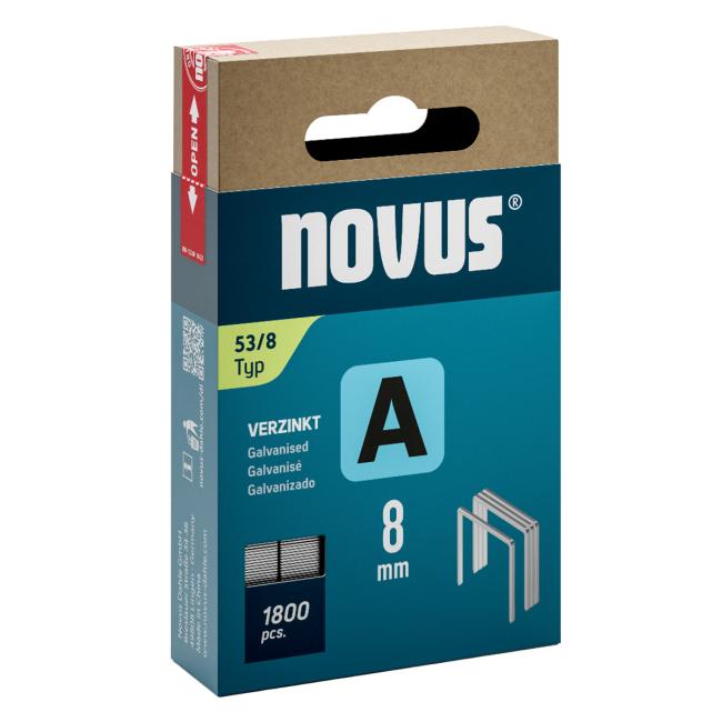 [NO420413] Novus Heftklammern 5 3/8 • 1800 Stück