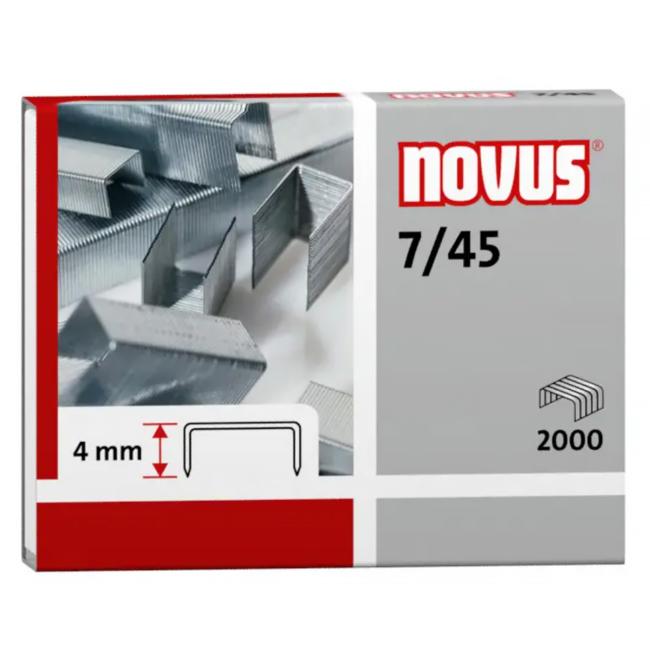 [NO420501] Novus Heftklammern 7/45 • 2000 Stück