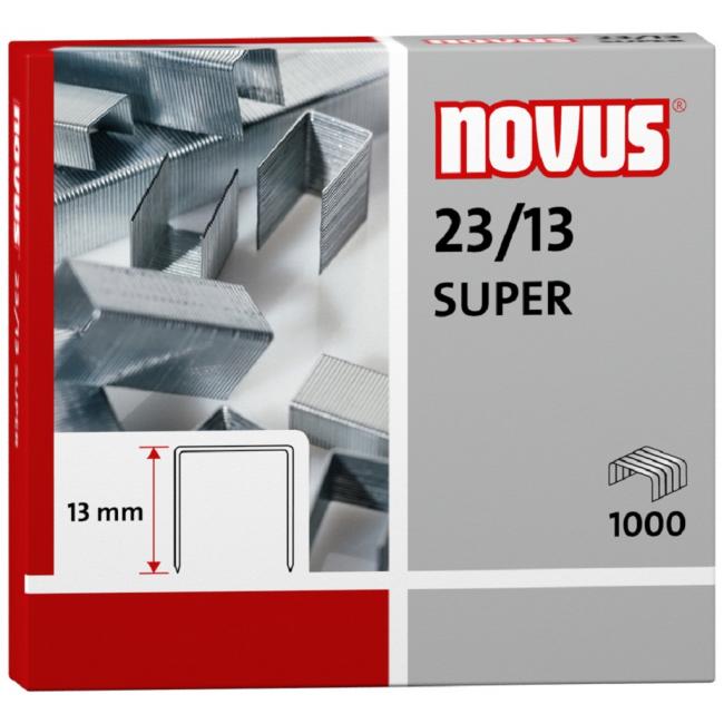[NO420533] Novus Büroklammern 23/13 SUPER • 1000 Stück