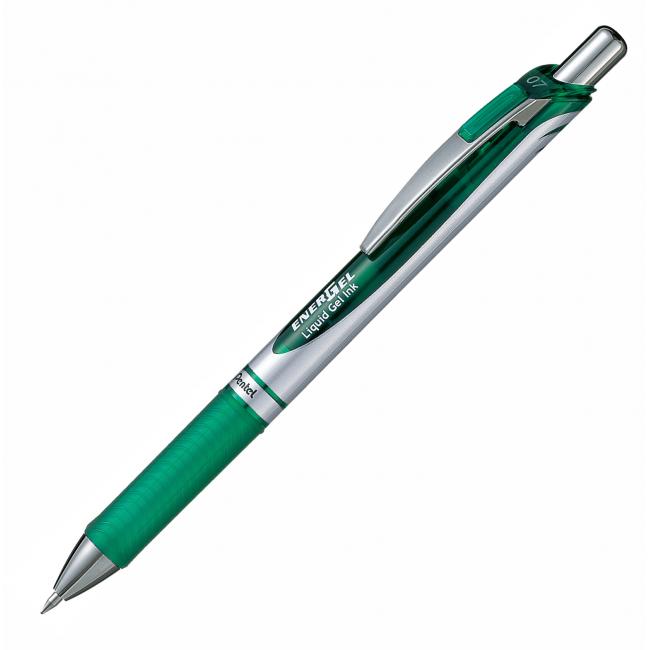 Pentel Energel 07 Gelroller, grün