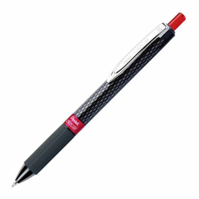 Pentel Oh! Gel-Rollerball, rot