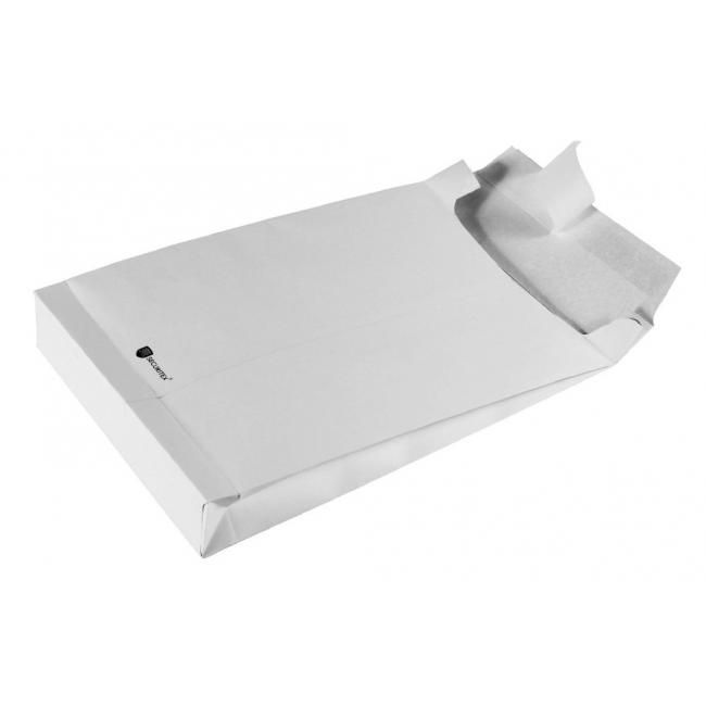 B4 SECURITEX-Beutel mit X-förmigem Boden und Abreißband