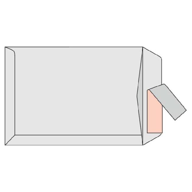 [OB342525] C4-Umschläge mit Klebeband, weiß, 25 Stück