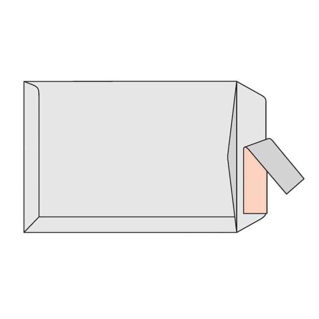 [OB346500] C4-Umschläge mit Klebeband, weiß, 500 Stück.