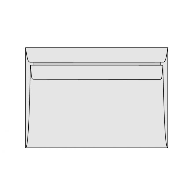 [OB352110] C5 selbstklebende Versandtaschen, 100 Stück.