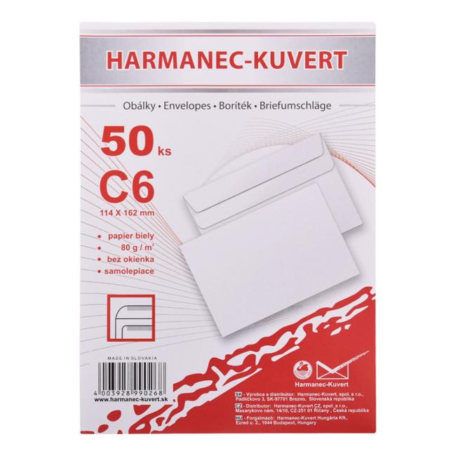 C6 selbstklebende Versandtaschen, 50 Stück.