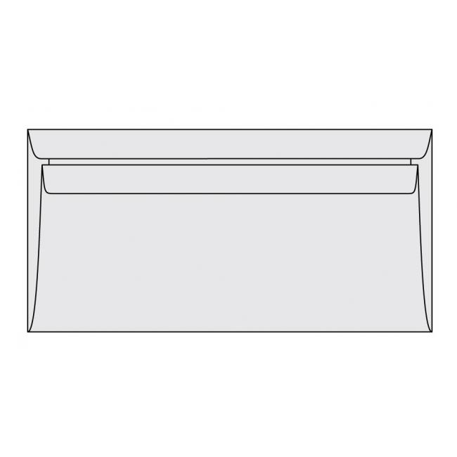 [OB412210] DL-Selbstklebe-Versandtaschen, 1000 Stück, 80 g