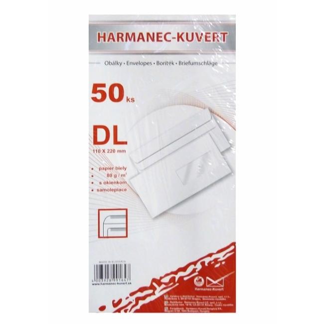 DL-Selbstklebe-Versandtaschen, Fenster, 50 Stück, 80 g