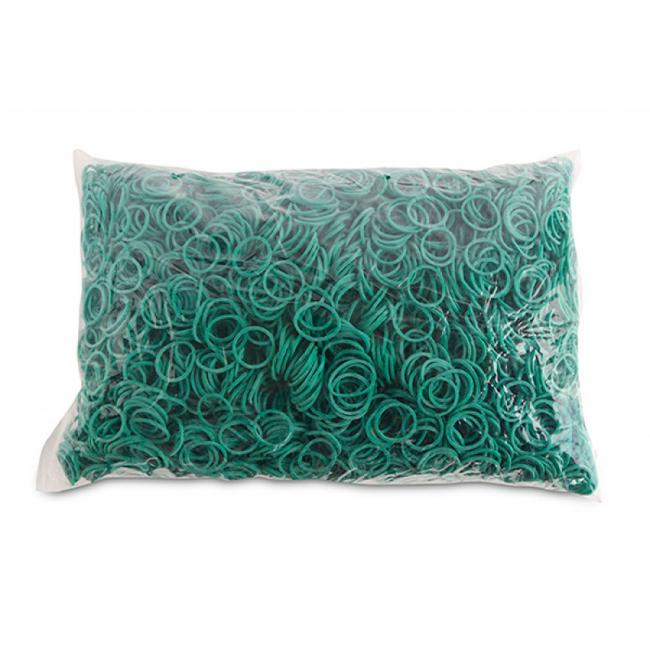 [OC201902] Gummibänder Bürobedarf 20 mm 1 kg grün