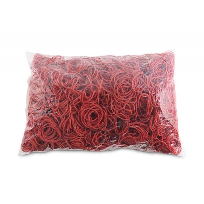 [OC301914] Gummibänder Bürobedarf 30 mm 1 kg rot