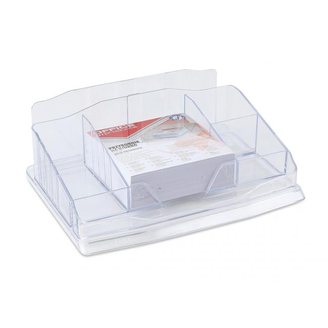 [OC641190] Transparenter Schreibtisch-Organizer von Office Products