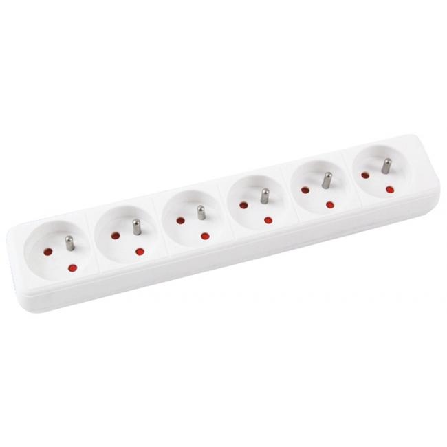 [OC652114] Büroprodukte 6-fach Steckdosen-Verlängerungskabel 5 m