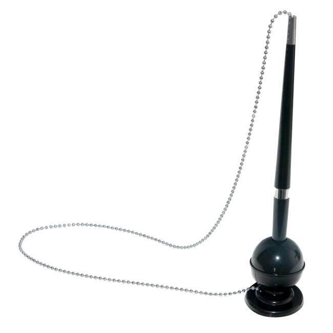 [OC661101] Kugelschreiber mit Ständer, Bürobedarf, schwarz, vertikal