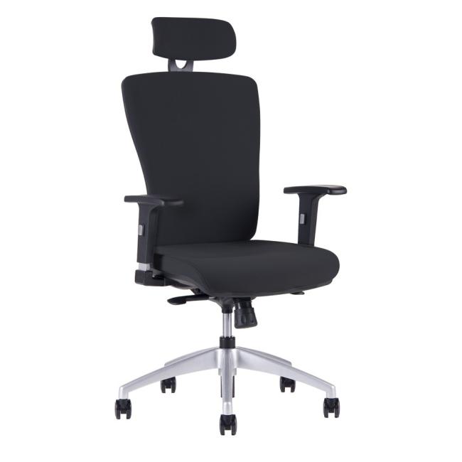 Bürostuhl HALIA SP mit Kopfstütze + Armlehnen, schwarz 2628