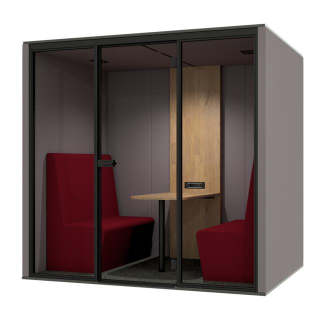 Akustikbox CUBE MEET NF basic, 240x180x230 cm