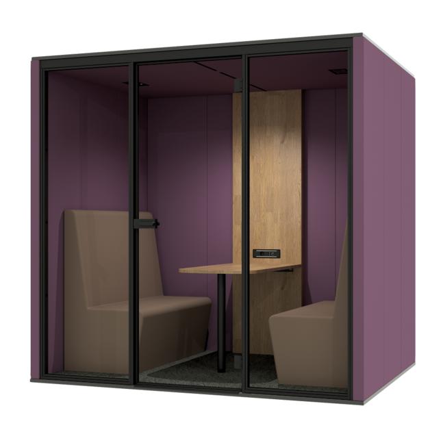 [OF500030] Akustikbox CUBE MEET NF premium, 240x180x230 cm