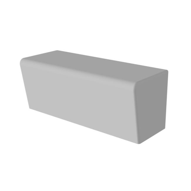 CUBE CHAT SOFA Polstersofa, klein, 70x50x50 cm, Basic