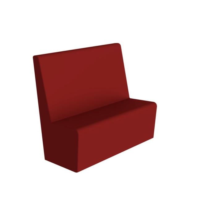 [OF500107] CUBE MEET SOFA Polstersofa groß, 130x68x120 cm, Basic