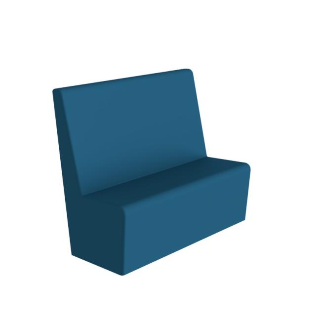 Polstersofa CUBE MEET SOFA groß, 130x68x120 cm, plus