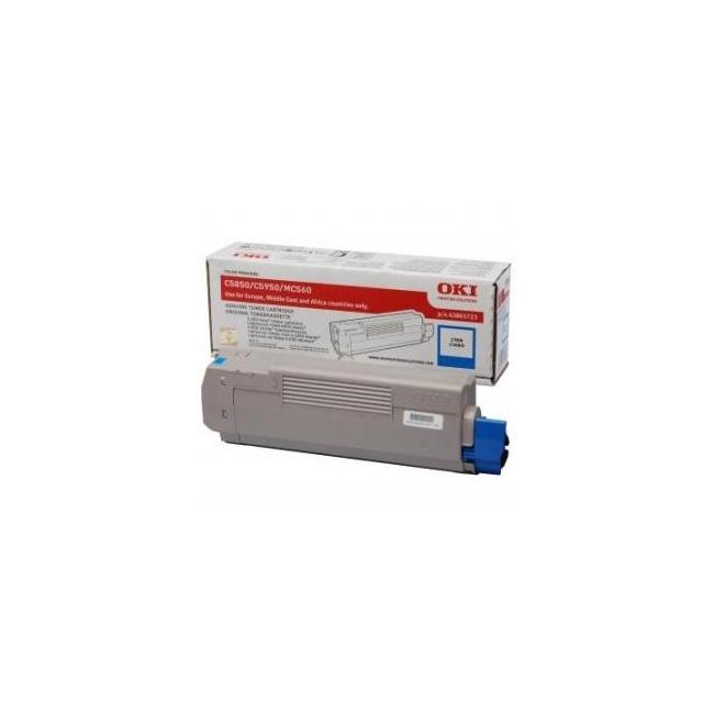 [OK003333] Toner OKI 43872307 Cyan (2.000 Seiten) für C5650/C5750