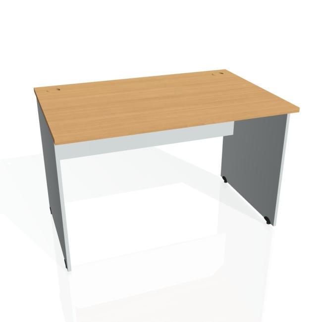 [ON012028] Tor-Schreibtisch, 120x75,5x80 cm, Buche/Grau
