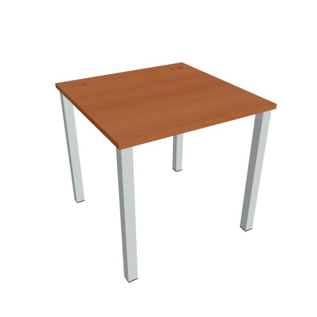 Schreibtisch Uni, 120x75,5x80 cm, Kirsche/Grau