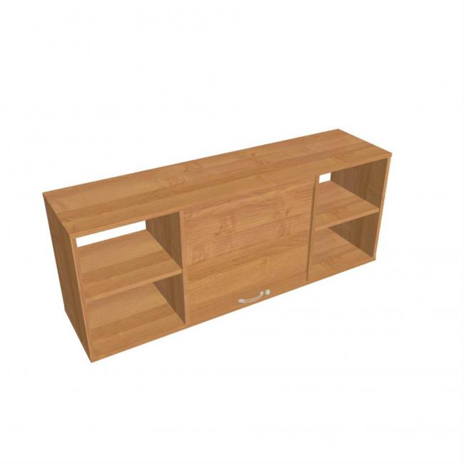 Stabiler Wandschrank, Erle, abschließbar