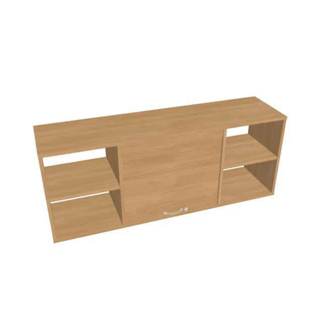 Stabiler Wandschrank, Eiche, abschließbar