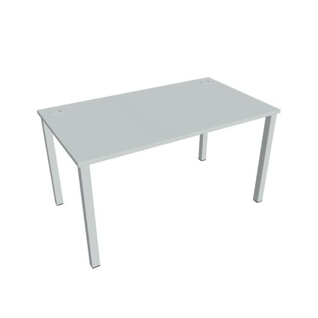 [ON014083] Schreibtisch Uni, 140x75,5x80 cm, grau/grau
