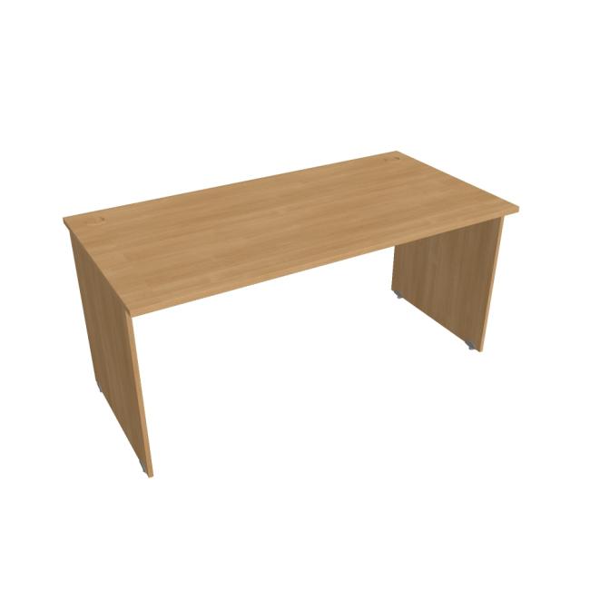 [ON016044] Schreibtisch mit Torfunktion, 160 x 75,5 x 80 cm, Eiche/Eiche