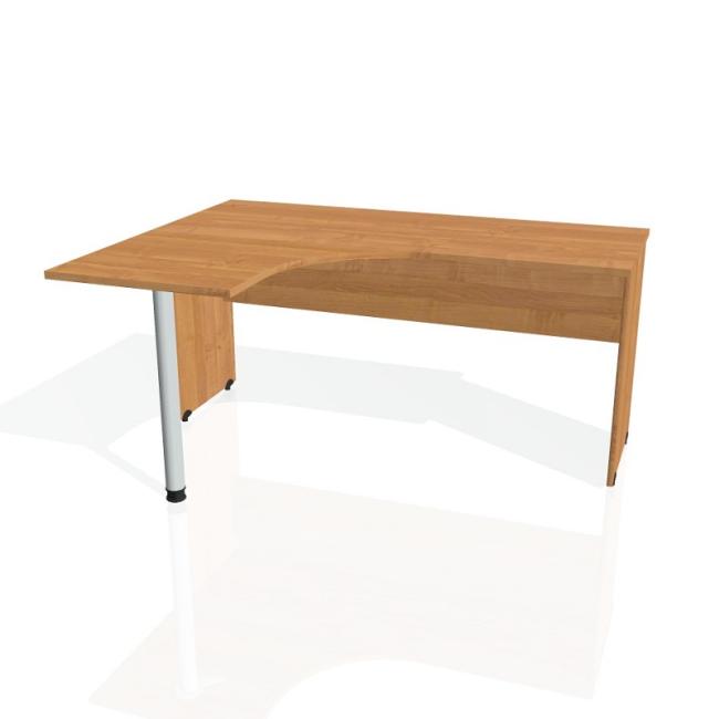 [ON016233] Torablage, ergonomisch, rechts, 160x75,5x120 cm, Erle/Erle
