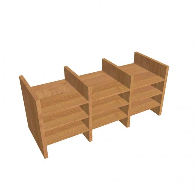[ON033003] Stabile Aktenmappe, universell, 33 x 76,2 x 29 cm, Erle