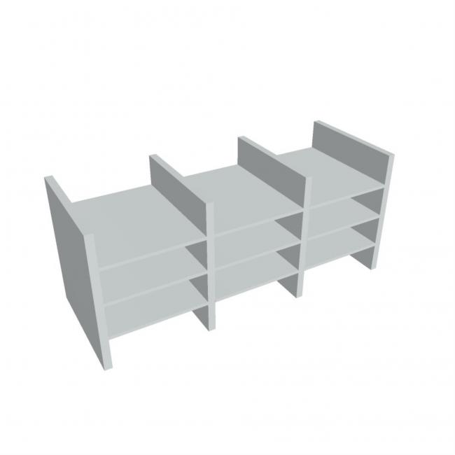 Stabile Aktenmappe, universell, 33 x 76,2 x 29 cm, grau