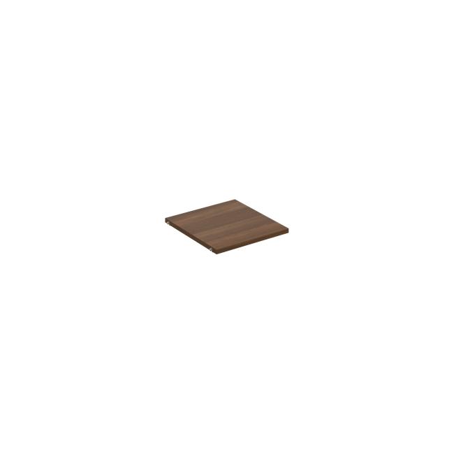 Freistehender Ablageboden für Kleiderschrank, 40 cm, Walnuss