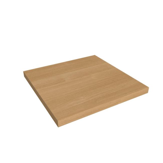 Stabiler, fester Kleiderschrankboden, 40 cm, Eiche