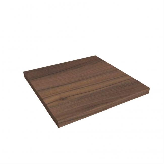 Stabiler, fester Kleiderschrankboden, 40 cm, Nussbaum