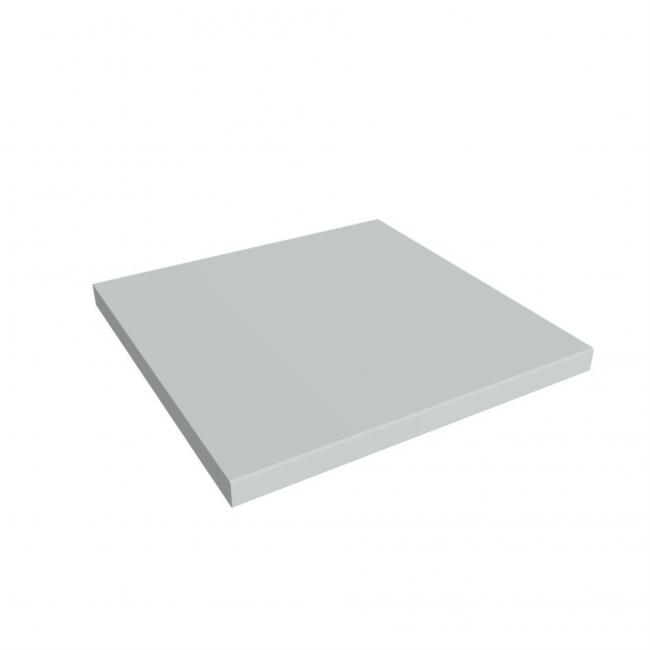 [ON040007] Stabiler, fester Kleiderschrankboden, 40 cm, grau