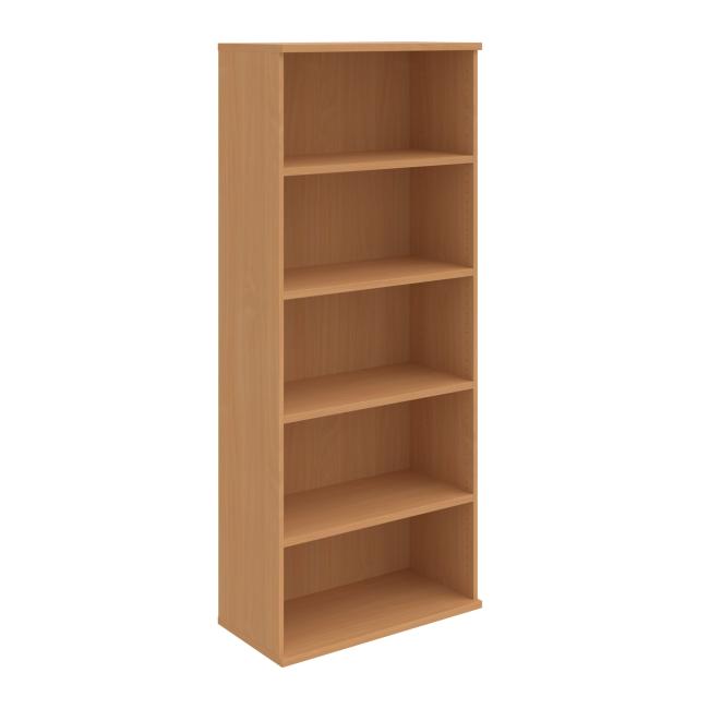 Stabiles Regal, 80 x 192 x 40 cm, Buche
