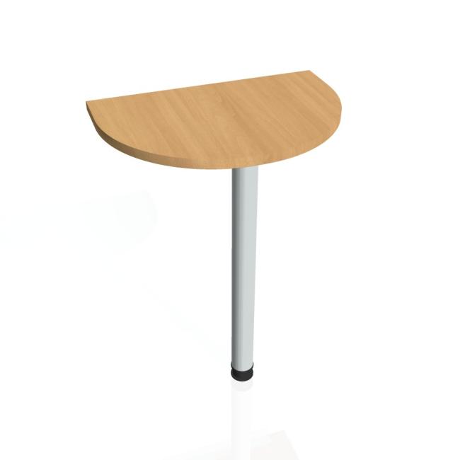[ON060029] Beistelltisch für Toranlage, 60 x 75,5 x 40 cm, Buche/Metall