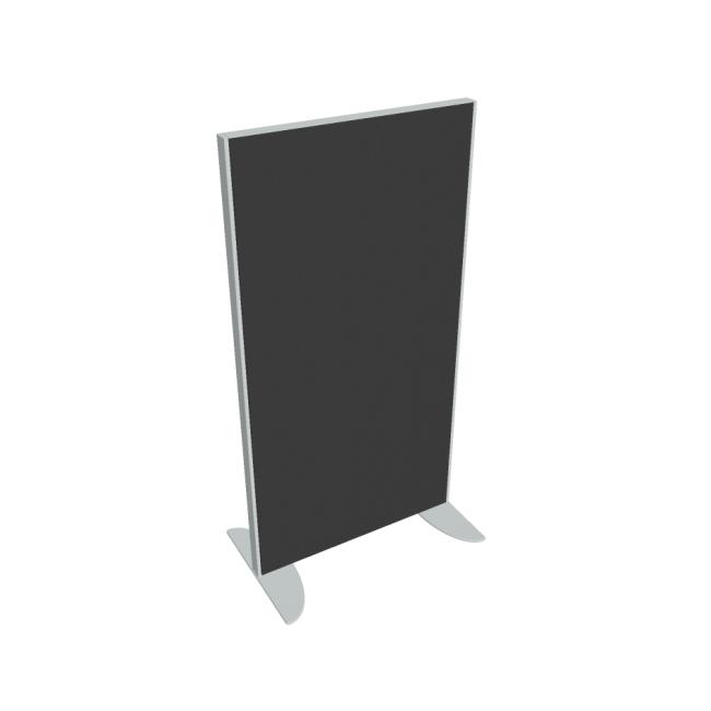 Akustische Trennwand, 60 x 118 cm, anthrazit