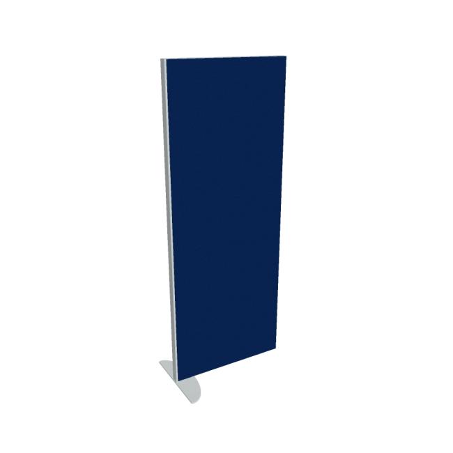 Akustische Trennwand, 60 x 156,5 cm, blau