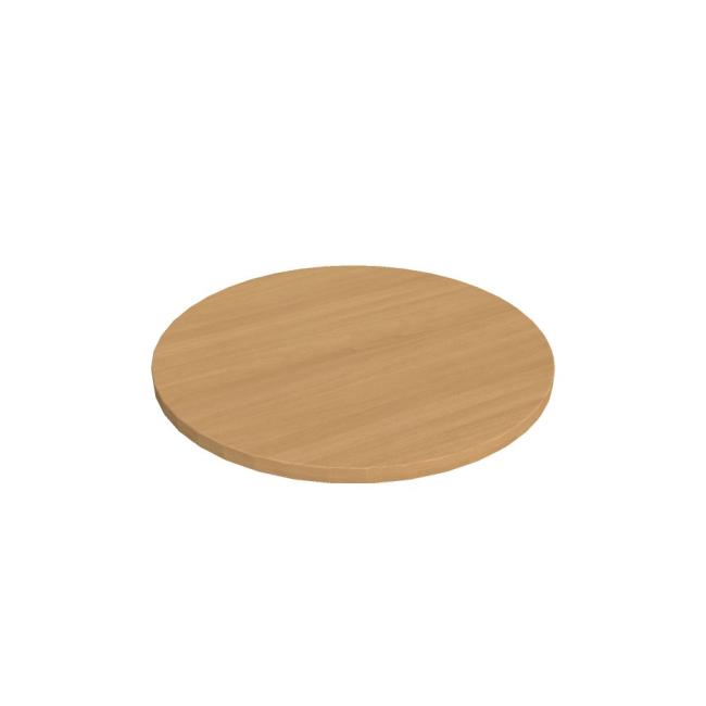 [ON060420] Hobis Rundbrett, Durchmesser 60 cm, Buche