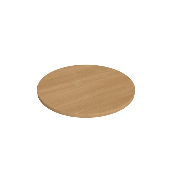 [ON060440] Hobis runder Teller, Durchmesser 60 cm, Eiche