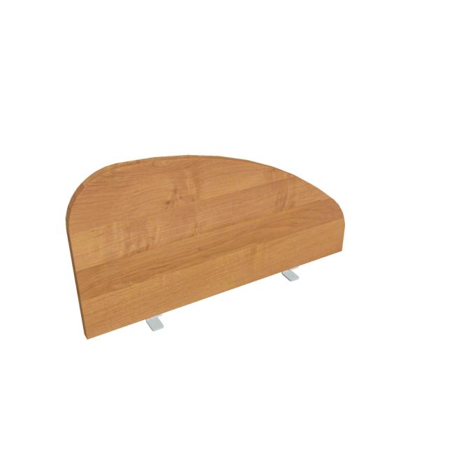 [ON075030] Hobis Tischrand-Paravent, rund, 80 cm, Erle