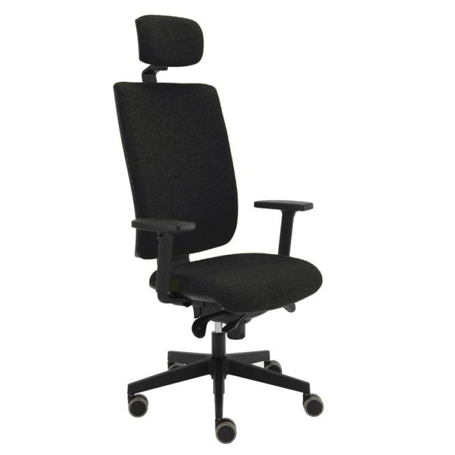 [AB201801] Kent Boss Bürostuhl, E-SY, schwarz