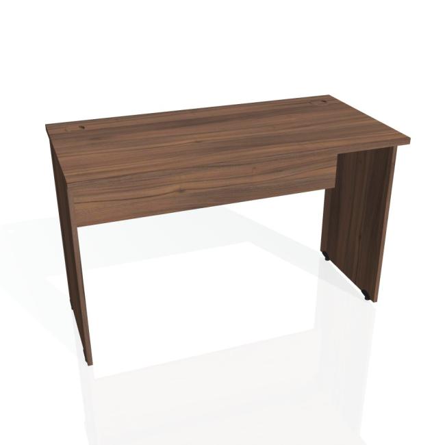 [ON120077] Schreibtisch mit Torfunktion, 120 x 75,5 x 60 cm, Nussbaum/Nussbaum
