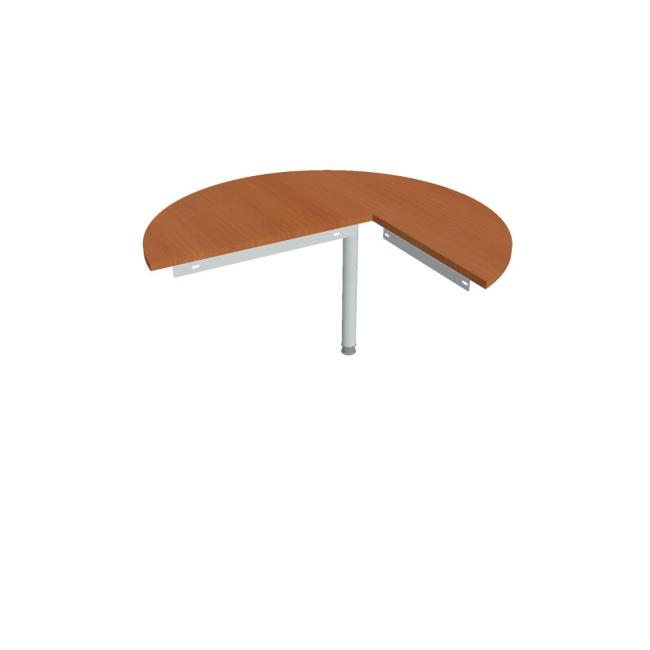[ON120159] Beistelltisch „Tor“, links, 120 x 75,5 cm, Kirsche/Metall