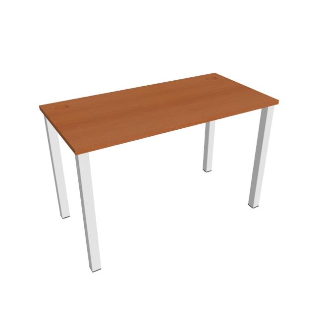 [ON120253] Schreibtisch Uni, 120 x 75,5 x 60 cm, Kirsche/Weiß