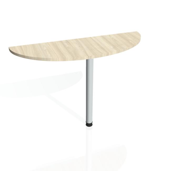 Beistelltisch für Toranlage, 120 x 75,5 x 40 cm, Akazie/Metall